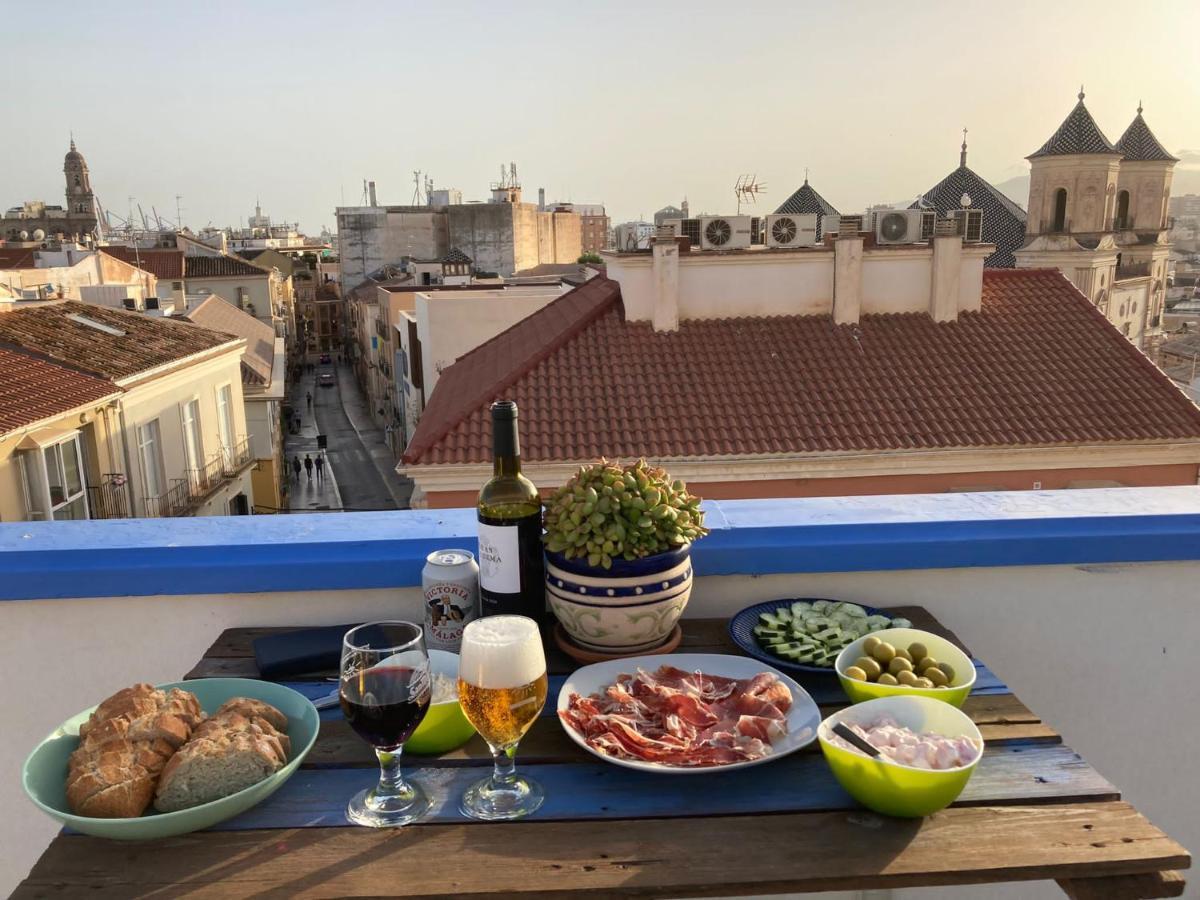 Charming Home With Private Terrace,Heart Of Málaga Kültér fotó
