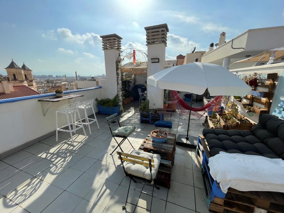 Charming Home With Private Terrace,Heart Of Málaga Kültér fotó
