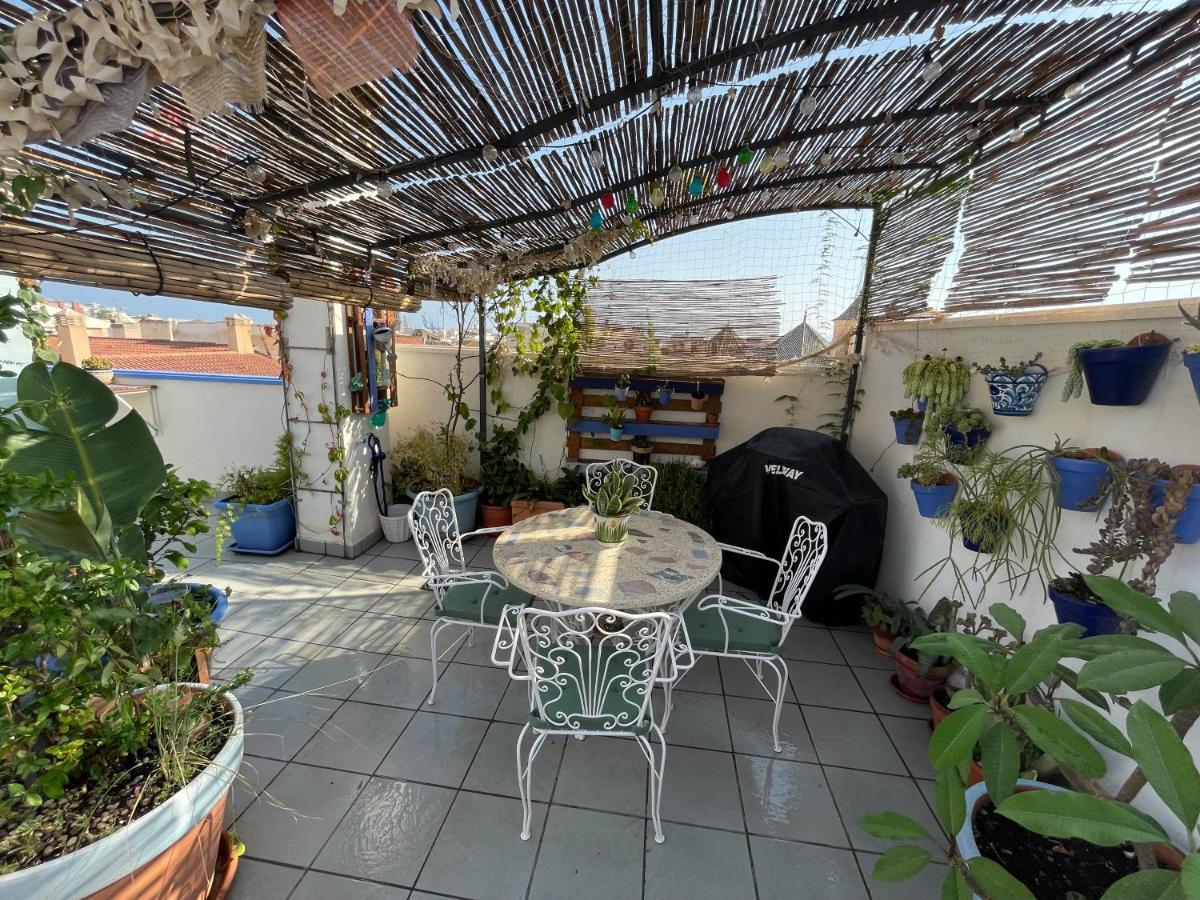 Charming Home With Private Terrace,Heart Of Málaga Kültér fotó